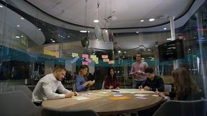 Karteczki elektrostatyczne, suchościeralne na notatki, różowe, A5 8