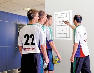 Flipchart Legamaster Flipchart z markerem, elektrostatyczny, niesuchościeralny, Magic Chart, 25 arkuszy, 60x80 cm 4