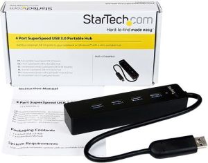 HUB USB StarTech 4x USB-A 3.0 (ST4300PBU3) 3