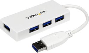 HUB USB StarTech SuperSpeed Mini 4x USB-A 3.0 (ST4300MINU3W) 1