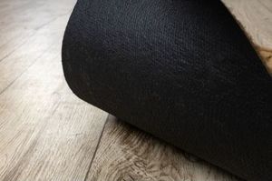 Dywany Łuszczów Wycieraczka PATIO 1099 półokrąg antypoślizgowa, zewnętrzna, wewnętrzna, na gumie - beż, 50x77 cm 4