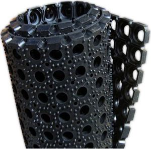 Dywany Łuszczów Wycieraczka GUMOWA AŻUROWA, 80x120 cm 2