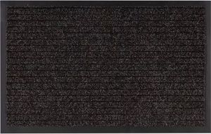 Dywany Łuszczów Wycieraczka DURA 7869 antypoślizgowa, zewnętrzna, wewnętrzna, na gumie - brąz, 100x120 cm 1