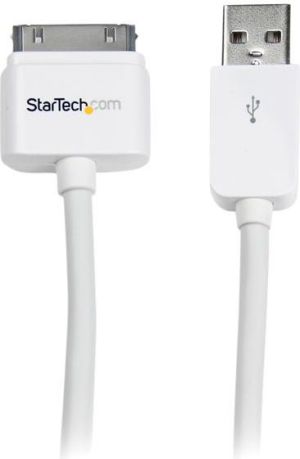Kabel USB StarTech Apple 30 pin 3m Biały (USB2ADC3M) 1