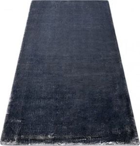 Dywany Łuszczów Dywan LAPIN Shaggy kość słoniowa / czarny antypoślizgowy, do prania, 180x270 cm 1