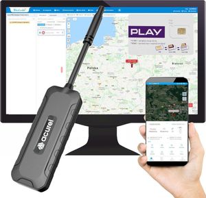 Moduł GPS Acurel Lokalizator GPS samochód, motocykl + karta Play + Tracksolid 1 rok uniwersalny 1