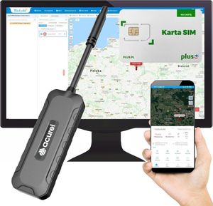 Moduł GPS Acurel Lokalizator GPS samochód, motocykl + karta Plus + Tracksolid (dożywotni) uniwersalny 1