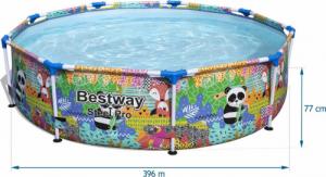 Bestway Basen stelażowy Steel Pro 274cm 4w1 (5612F) 3