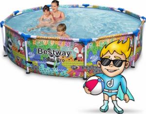 Bestway Basen stelażowy Steel Pro 274cm 4w1 (5612F) 7