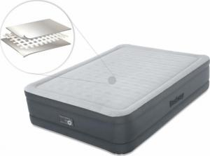 Bestway Materac Dmuchany Dwuosobowy z Wbudowaną Pompką Szary 3