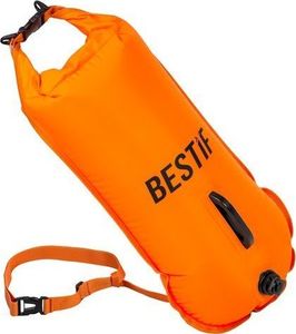 Bestif Dmuchana bojka do pływania 2w1 sucha kieszeń BBD01 13