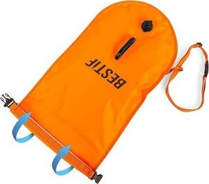 Bestif Dmuchana bojka do pływania 2w1 sucha kieszeń BBD01 10