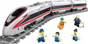 Pan i Pani Gadżet Klocki City Pociąg Osobowy Pendolino (CSJ49277) 1