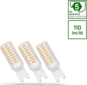 Spectrum LED LED G9 230V 4W CW DIMMABLE SMD 5 LAT PREMIUMSPECTRUM 3-PACK unihimp 1