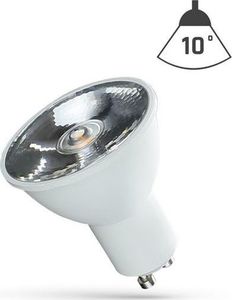 Spectrum LED LED GU10 230V 6W SMD 10st CW z soczewką SPECTRUM unihimp 1