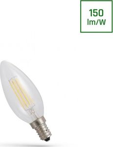 Spectrum LED LED ŚWIECOWA E-14 230V 6WCOG NW CLEAR SPECTRUM unihimp 1