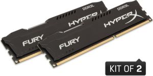 Pamięć HyperX Fury, DDR3L, 8 GB, 1600MHz, CL10 (HX316LC10FBK2/8) 1