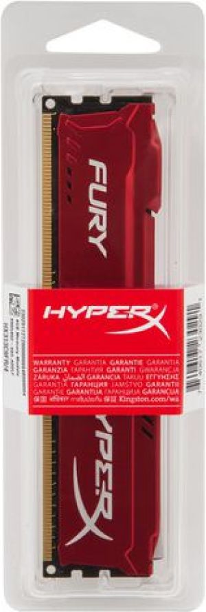 Pamięć HyperX Fury, DDR3, 4 GB, 1333MHz, CL9 (HX313C9FR/4) 4
