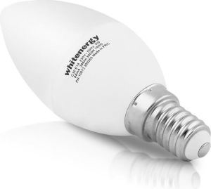 Whitenergy Żarówka LED E14, 5W, 396lm, 3000K, biała ciepła (10128) 2