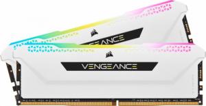 Pamięć Corsair Vengeance RGB PRO SL, DDR4, 32 GB, 3600MHz, CL18 (CMH32GX4M2D3600C18W) 2