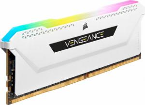 Pamięć Corsair Vengeance RGB PRO SL, DDR4, 32 GB, 3200MHz, CL16 (CMH32GX4M2E3200C16W) 3