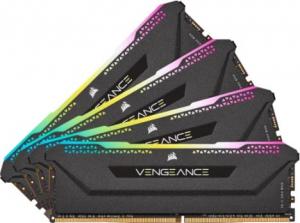 Pamięć Corsair Vengeance RGB PRO SL, DDR4, 32 GB, 3600MHz, CL18 (CMH32GX4M4D3600C18) 1