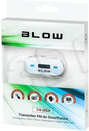 Transmiter FM Blow Biały (74-135#) 2