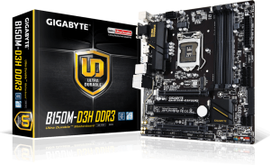 Płyta główna Gigabyte GA-B150M-D3H DDR3 B150 LGA1151 mATX (GA-B150M-D3H DDR3) 1