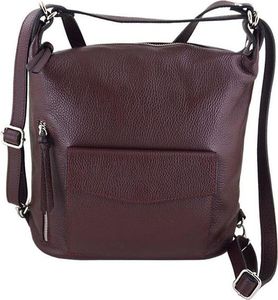 Barberinis Torebka - plecak skórzany Barberini's - Beżowa uniwersalny 11