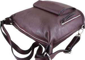 Barberinis Torebka - plecak skórzany Barberini's - Beżowa uniwersalny 3