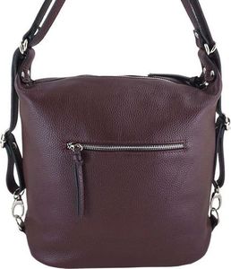 Barberinis Torebka - plecak skórzany Barberini's - Beżowa uniwersalny 9