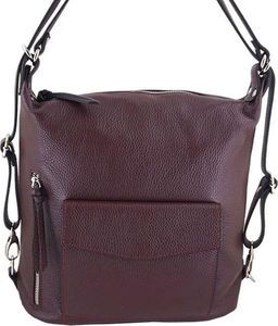 Barberinis Torebka - plecak skórzany Barberini's - Granatowa uniwersalny 14