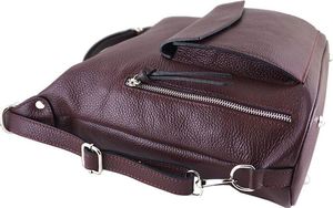 Barberinis Torebka - plecak skórzany Barberini's - Granatowa uniwersalny 5