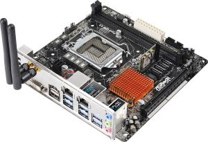 Płyta główna ASRock Z170M-ITX/AC, Z170, DDR4, SATA3, USB3.0, Mini-ITX (Z170M-ITX/AC) 2