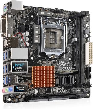 Płyta główna ASRock Z170M-ITX/AC, Z170, DDR4, SATA3, USB3.0, Mini-ITX (Z170M-ITX/AC) 5