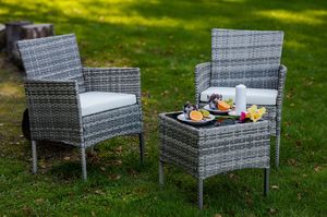 Bello Giardino Zestaw Mebli Balkonowych Sano Technorattan 5