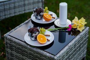 Bello Giardino Zestaw Mebli Balkonowych Sano Technorattan 6