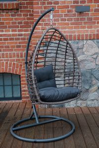 Bello Giardino Fotel Wiszący Z Brązowego Technorattanu Piatto 4