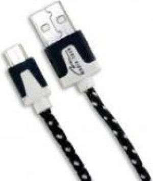 Kabel USB Media-Tech microUSB 2m Czarny (MT-5102K) 1