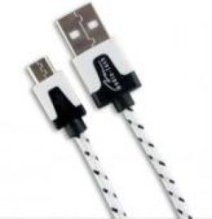 Kabel USB Media-Tech microUSB 2m Biały (MT-5102W) 1