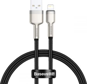Kabel USB Baseus USB-A - Lightning 0.25 m Czarny (CALJK-01) 1