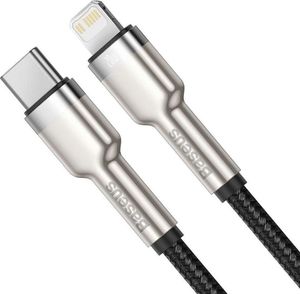 Kabel USB Baseus USB-C - Lightning 1 m Czarny (CATLJK-A01) 2