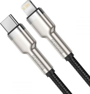 Kabel USB Baseus USB-C - Lightning 0.25 m Czarny (CATLJK-01) 2