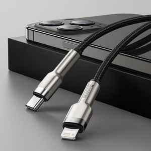 Kabel USB Baseus USB-C - Lightning 0.25 m Czarny (CATLJK-01) 9