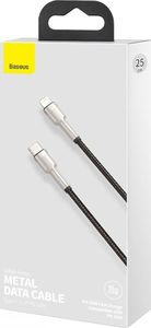 Kabel USB Baseus USB-C - Lightning 0.25 m Czarny (CATLJK-01) 10