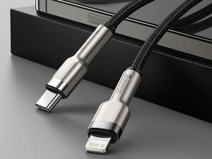 Kabel USB Baseus USB-C - Lightning 2 m Czarny (CATLJK-B01) 7