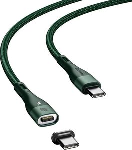 Kabel USB Baseus USB-C - USB-C 1.5 m Zielony (CATXC-Q06) 3