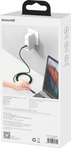 Kabel USB Baseus USB-C - USB-C 1.5 m Zielony (CATXC-Q06) 6