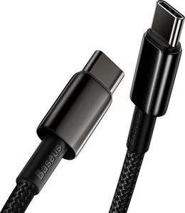 Kabel USB Baseus USB-C - USB-C 1 m Czarny (CATWJ-01) 4