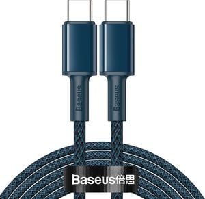 Kabel USB Baseus USB-C - USB-C 2 m Niebieski (CATGD-A03) 1